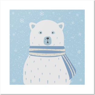 Winter Bear Posters and Art